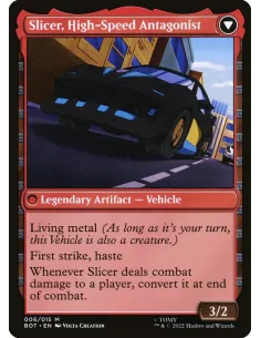 Slicer, Hired Muscle // Slicer, High-Speed Antagonist - Foil 2