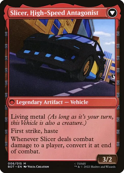Slicer, Hired Muscle // Slicer, High-Speed Antagonist - Foil
