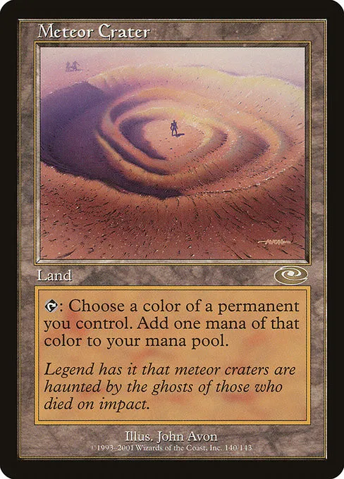 Meteor Crater - Foil
