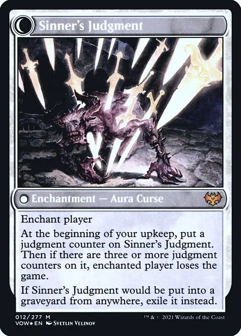 Faithbound Judge // Sinner's Judgment - Foil