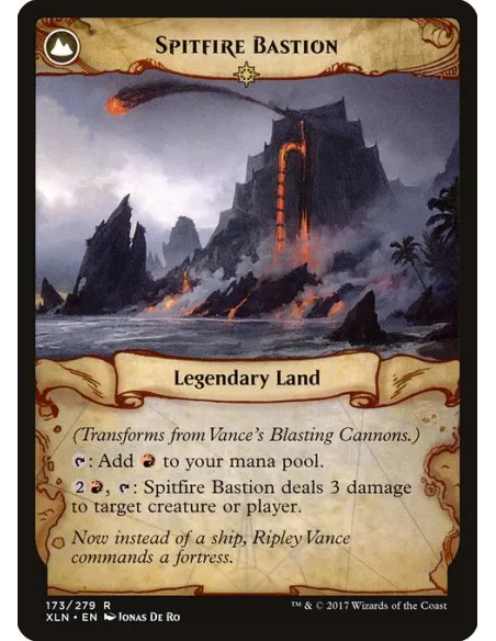 Vance's Blasting Cannons // Spitfire Bastion - Foil