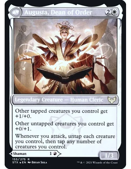 Plargg, Dean of Chaos // Augusta, Dean of Order - Foil