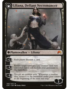 Liliana, Heretical Healer // Liliana, Defiant Necromancer - Foil 2