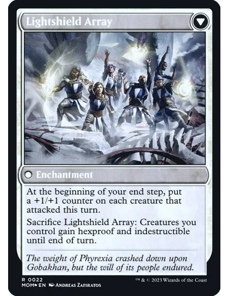 Invasion of Gobakhan // Lightshield Array - Foil