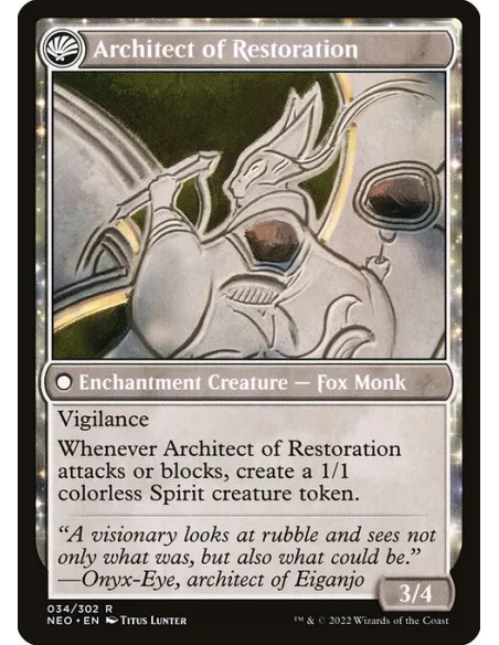 The Restoration of Eiganjo // Architect of Restoration