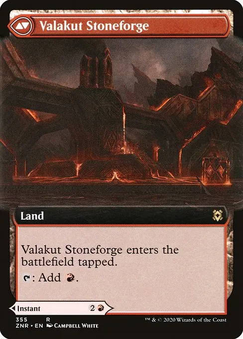 Valakut Awakening // Valakut Stoneforge - Foil
