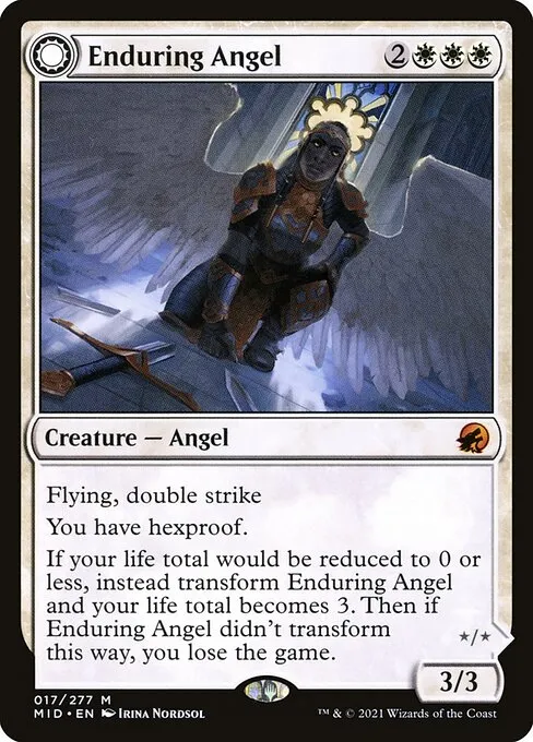 Enduring Angel // Angelic Enforcer - Foil