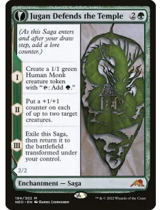 Jugan Defends the Temple // Remnant of the Rising Star - Foil