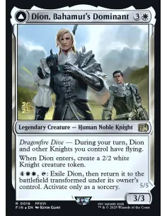 Dion, Bahamut's Dominant // Bahamut, Warden of Light - Foil