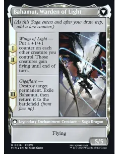 Dion, Bahamut's Dominant // Bahamut, Warden of Light - Foil 2