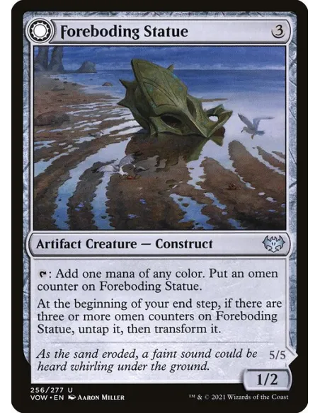 Foreboding Statue // Forsaken Thresher - Foil