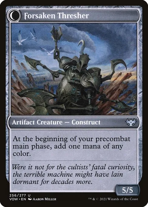Foreboding Statue // Forsaken Thresher - Foil