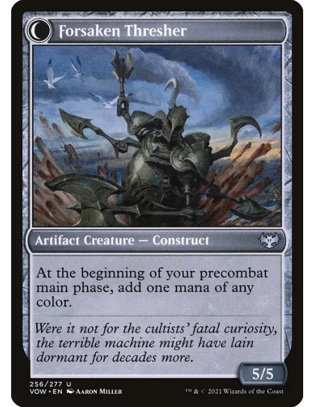 Foreboding Statue // Forsaken Thresher - Foil