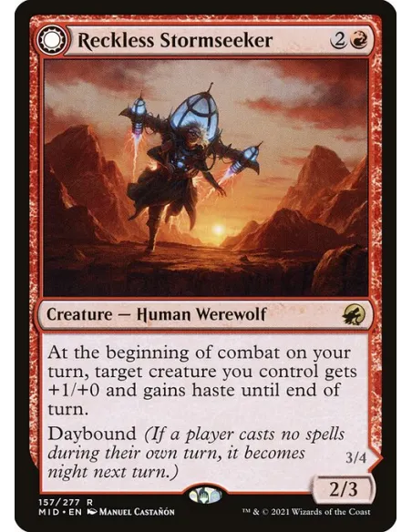 Reckless Stormseeker // Storm-Charged Slasher