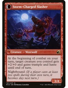 Reckless Stormseeker // Storm-Charged Slasher - Foil 2