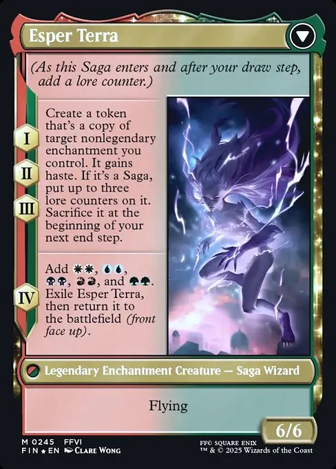 Terra, Magical Adept // Esper Terra - Foil