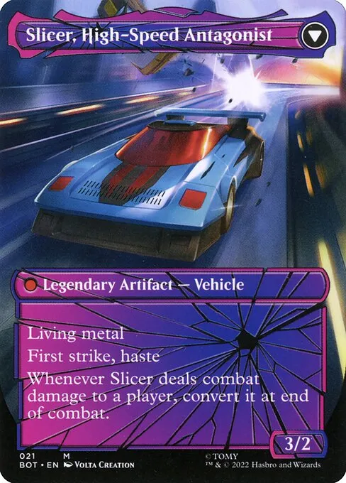 Slicer, Hired Muscle // Slicer, High-Speed Antagonist