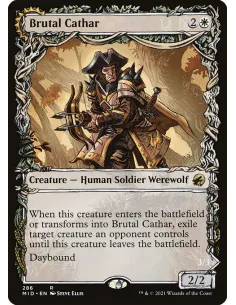 Brutal Cathar // Moonrage Brute - Foil