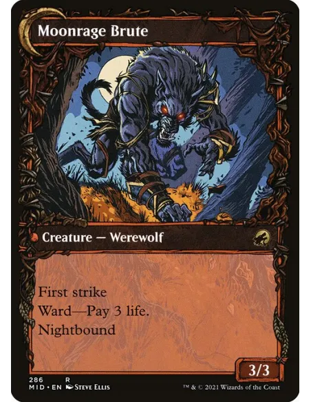 Brutal Cathar // Moonrage Brute - Foil