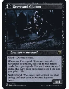 Graveyard Trespasser // Graveyard Glutton - Foil 2