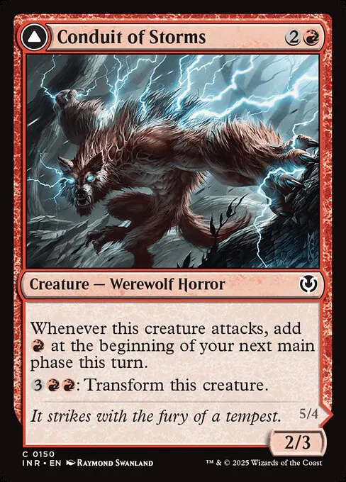 Conduit of Storms // Conduit of Emrakul - Foil