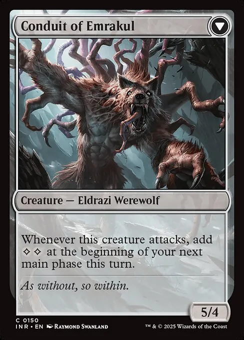 Conduit of Storms // Conduit of Emrakul - Foil
