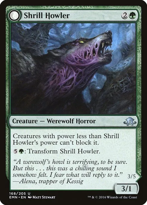 Shrill Howler // Howling Chorus - Foil
