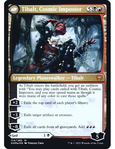 Valki, God of Lies // Tibalt, Cosmic Impostor - Foil