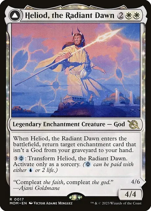 Heliod, the Radiant Dawn // Heliod, the Warped Eclipse - Foil