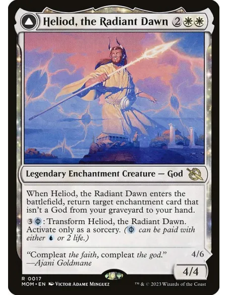 Heliod, the Radiant Dawn // Heliod, the Warped Eclipse - Foil