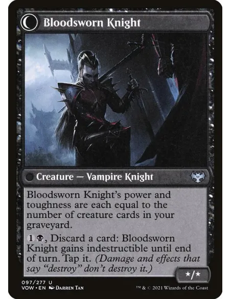 Bloodsworn Squire // Bloodsworn Knight