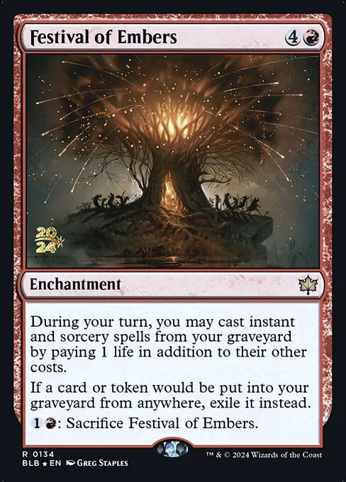 Festival of Embers - Foil