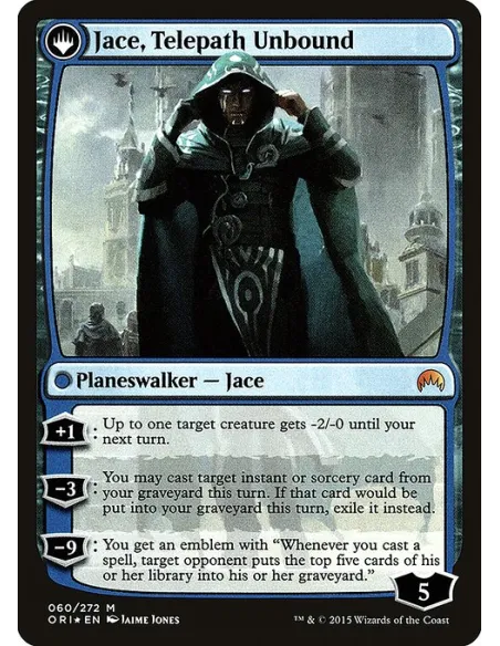 Jace, Vryn's Prodigy // Jace, Telepath Unbound - Foil