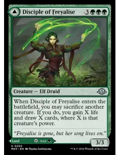 Disciple of Freyalise // Garden of Freyalise - Foil