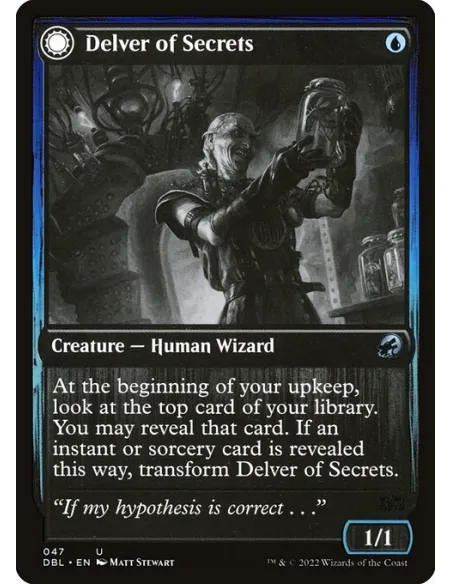 Delver of Secrets // Insectile Aberration