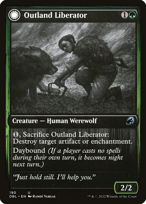 Outland Liberator // Frenzied Trapbreaker - Foil