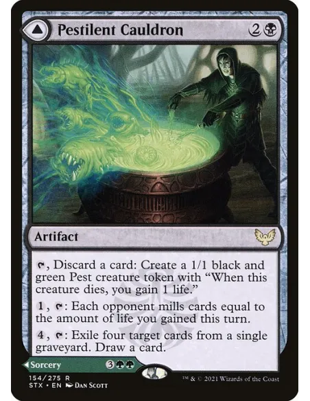 Pestilent Cauldron // Restorative Burst - Foil