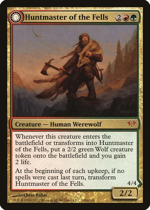 Huntmaster of the Fells // Ravager of the Fells - Foil