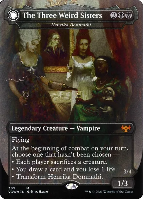 Henrika Domnathi // Henrika, Infernal Seer - Foil