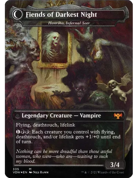 Henrika Domnathi // Henrika, Infernal Seer - Foil