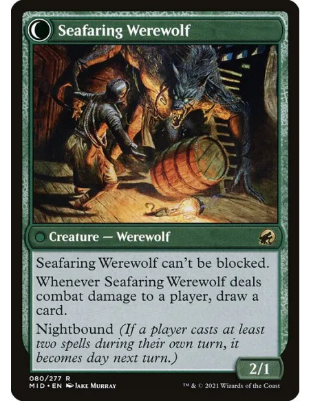 Suspicious Stowaway // Seafaring Werewolf