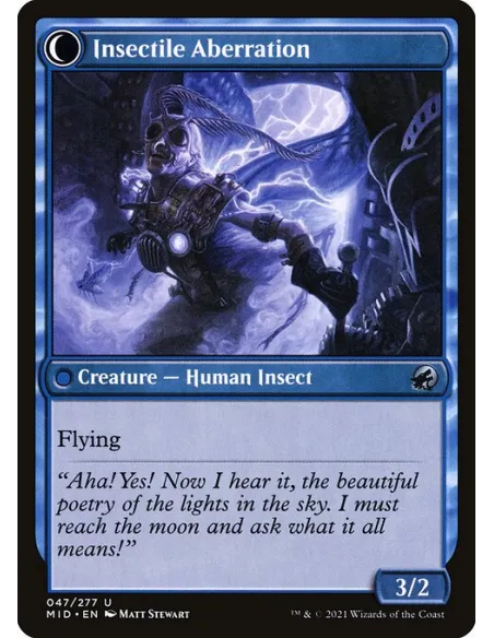 Delver of Secrets // Insectile Aberration