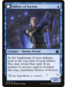 Delver of Secrets // Insectile Aberration - Foil