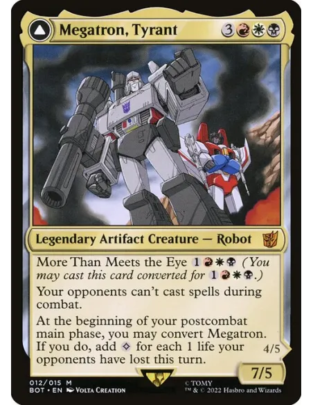 Megatron, Tyrant // Megatron, Destructive Force