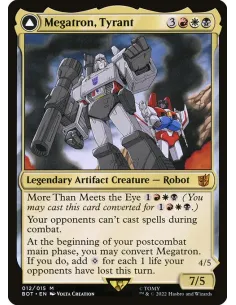 Megatron, Tyrant // Megatron, Destructive Force - Foil
