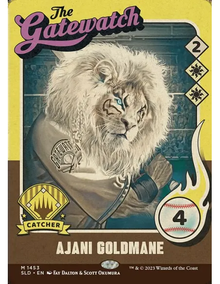 Ajani Goldmane // Ajani Goldmane - Foil