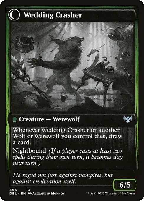 Wolfkin Outcast // Wedding Crasher - Foil