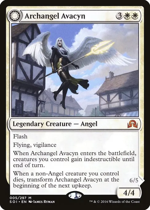 Archangel Avacyn // Avacyn, the Purifier - Foil