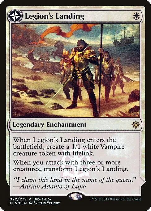 Legion's Landing // Adanto, the First Fort - Foil
