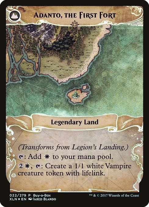 Legion's Landing // Adanto, the First Fort - Foil
